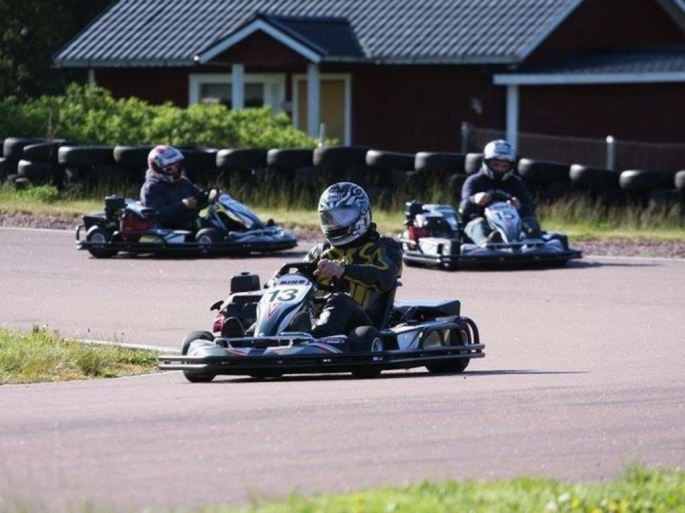 Gokart på Ålands Motorklubb