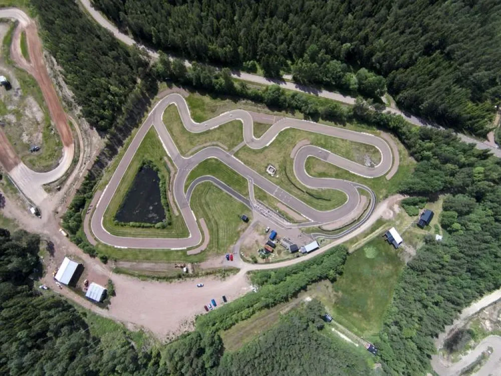 Gokart på Ålands Motorklubb