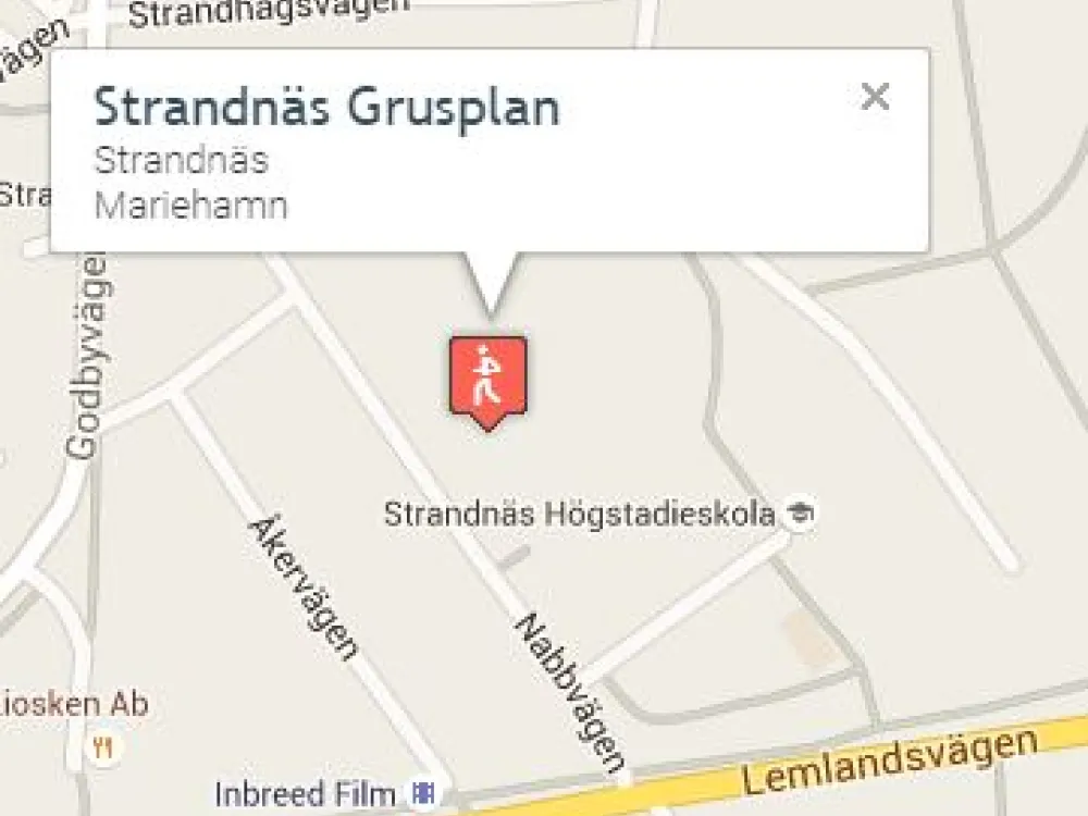Strandnäs grusplan