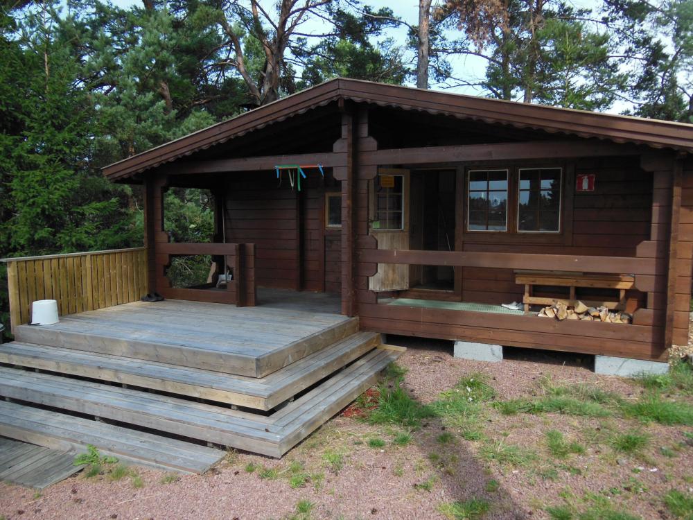 Holmströms stugor, sauna