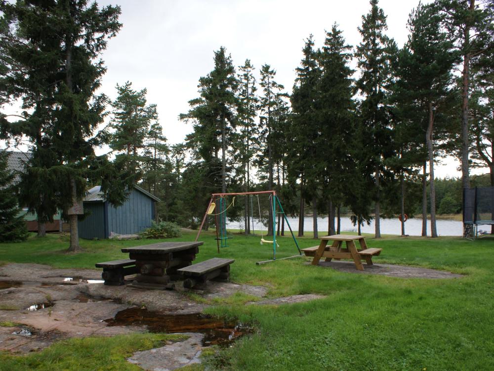 Holmströms stugor, playground