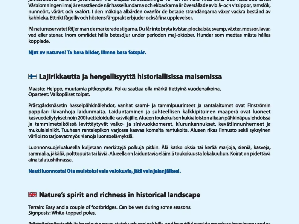 Prästgårdsnäset 2,1 km − artrikedom och andlighet i historiska omgivningar