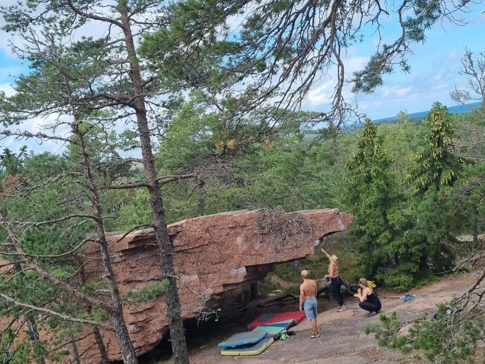 Grottstigen 4,7 km – rock formations and dwarf pines