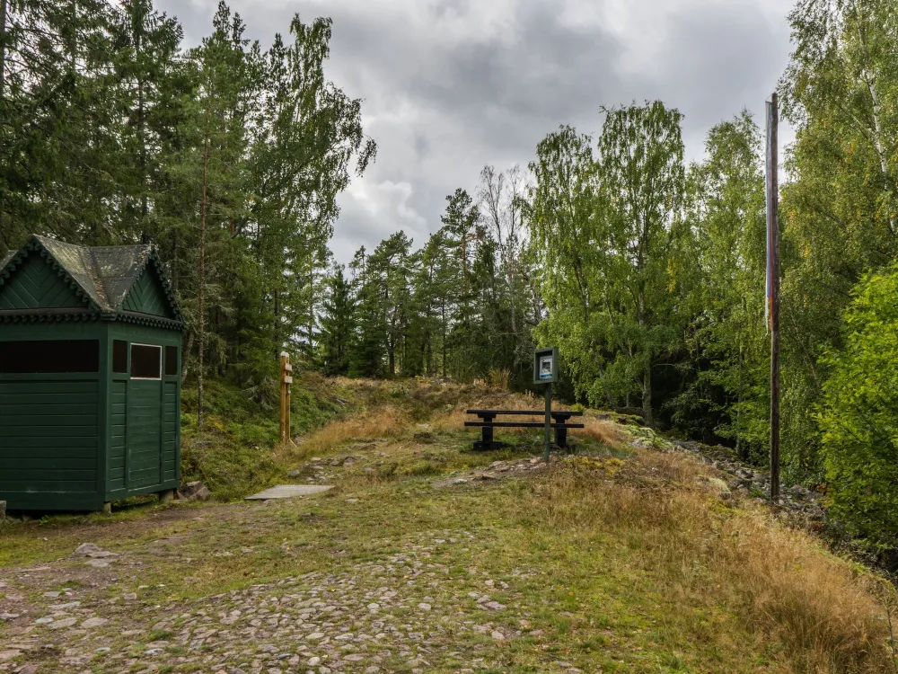 Kungsö batteriberg  3−6 km − Russian costal battery with seaview
