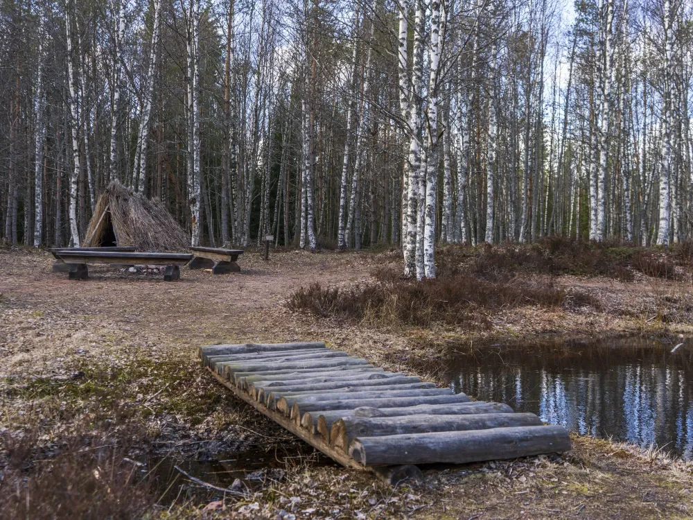 Långbergen 5,5 km − vildmark och stenålder