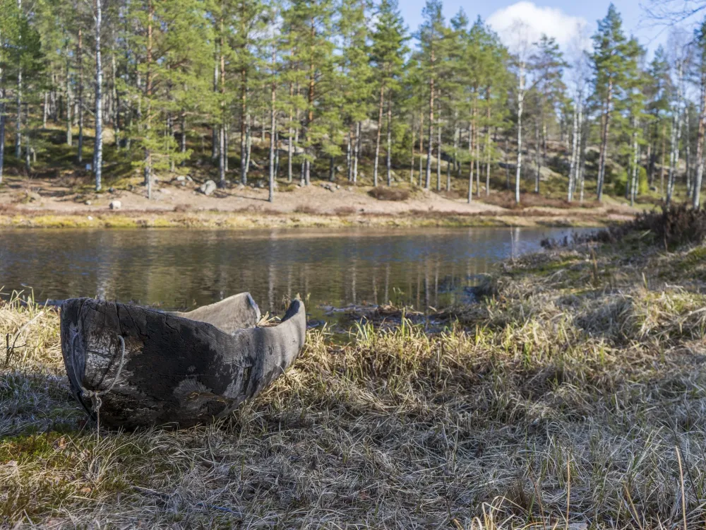 Långbergen 5,5 km − vildmark och stenålder