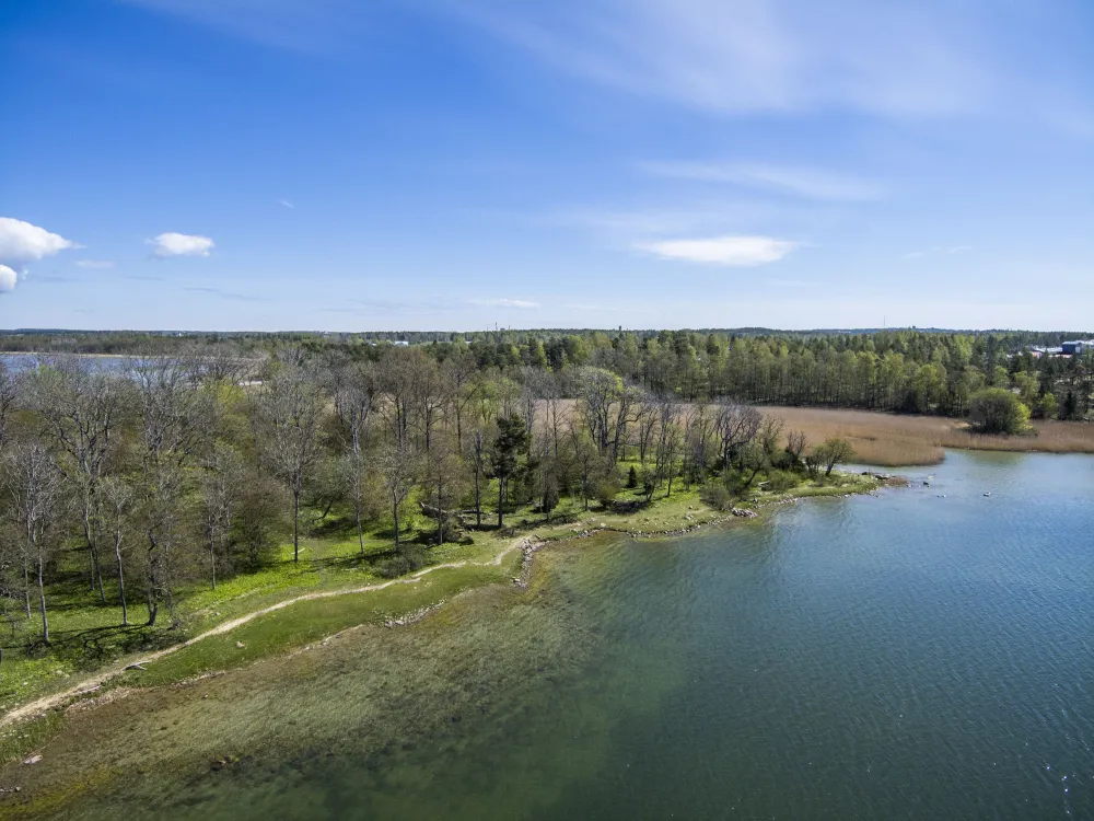 Ramsholmen 1,8 km − verdant wooded meadows with a scent of the sea and ramson