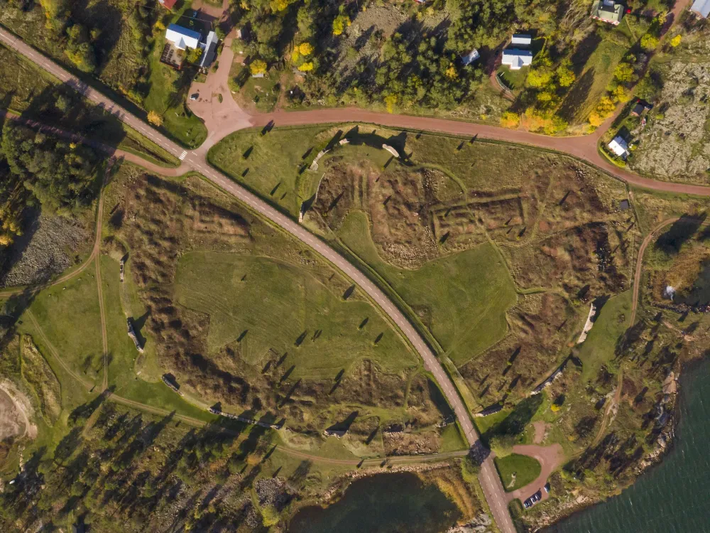 The Historical Trail in Bomarsund