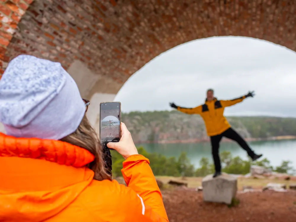 The Historical Trail in Bomarsund