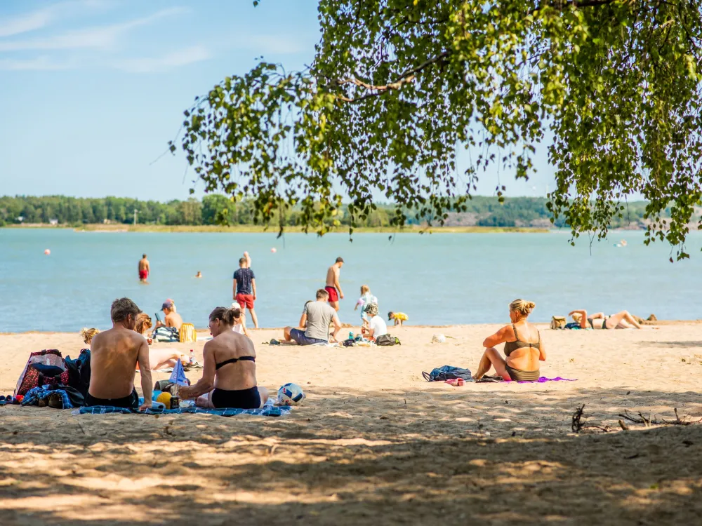 Lilla holmens badplats, Mariehamn
